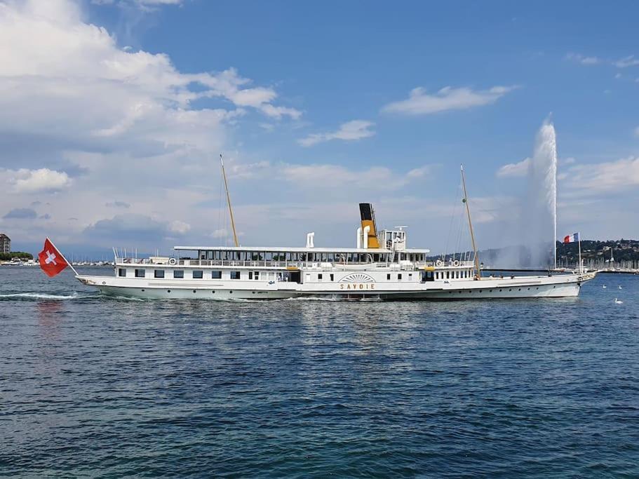 Apartamento L'Escale Du Leman Publier Exterior foto