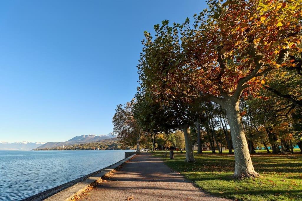 Apartamento L'Escale Du Leman Publier Exterior foto