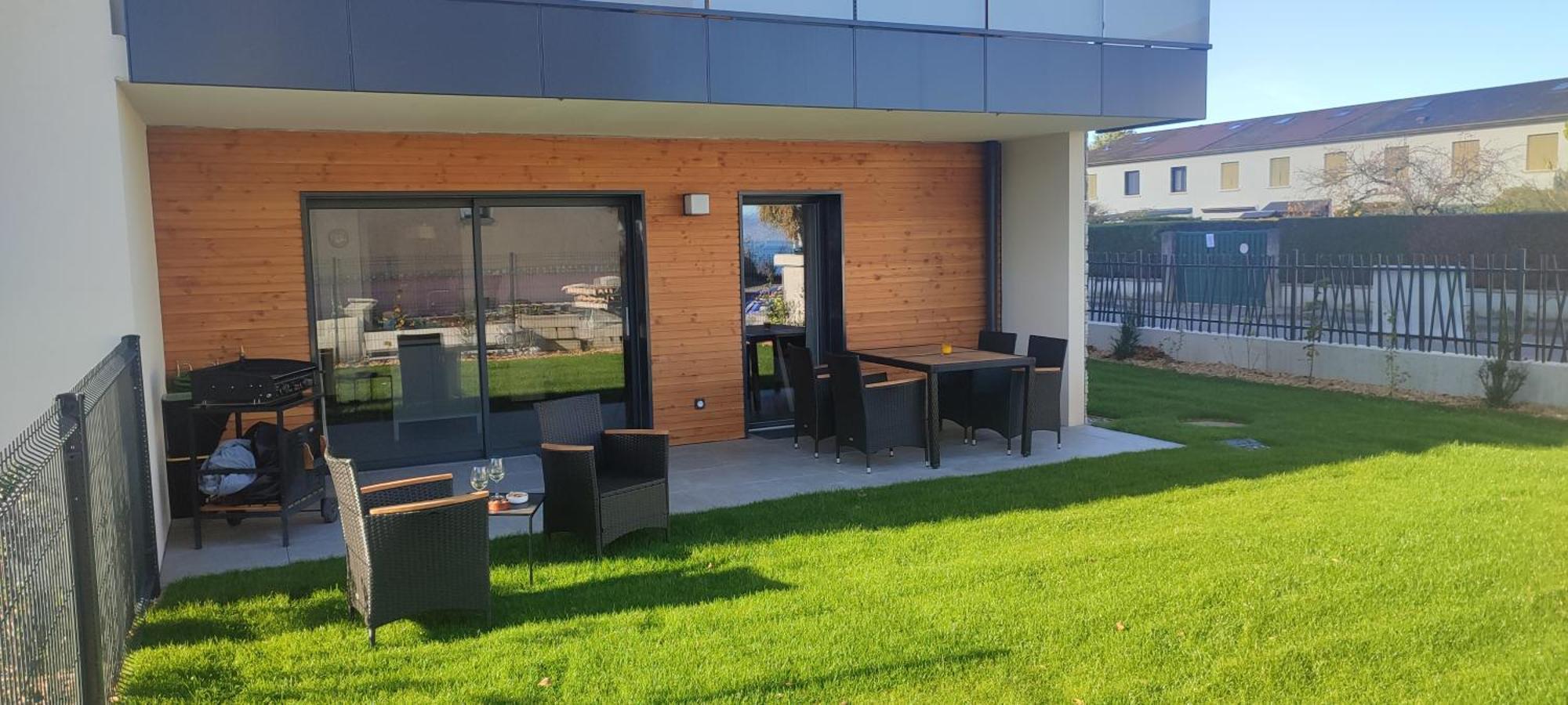 Apartamento L'Escale Du Leman Publier Exterior foto